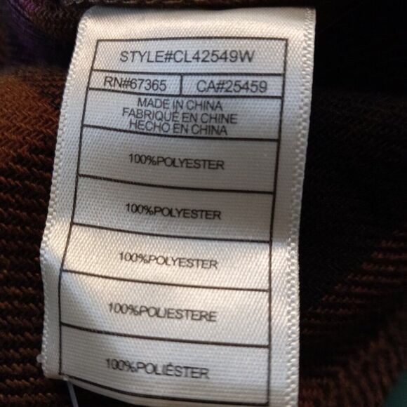 BB Dakota Steve Madded Women's L Tan/Pink Button down Jacket Cottagecore - Picture 5 of 6